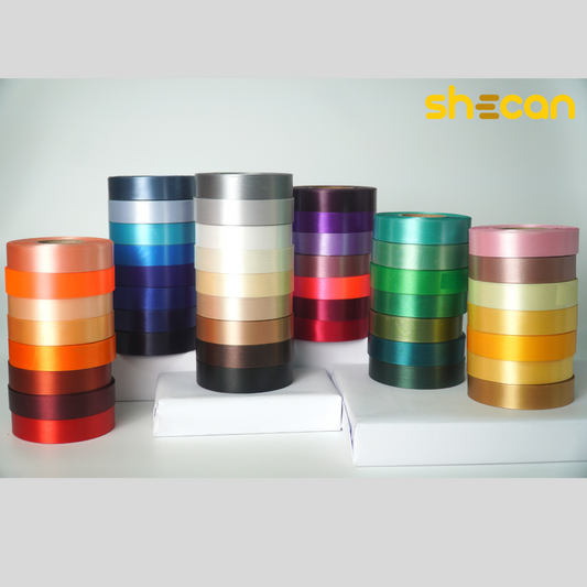 Shecan Ribbons: 15MM, 20MM and 25MM  (2022 Colors)